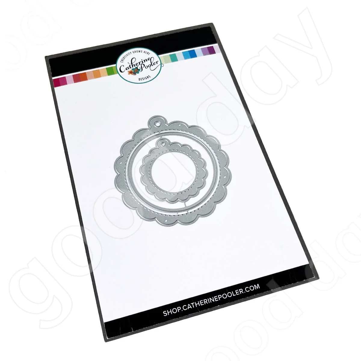 

2022 Arrival New Scallop Tag Duo Metal Cutting Dies Scrapbook Diary Decoration Embossing Template Diy Greeting Card Handmade