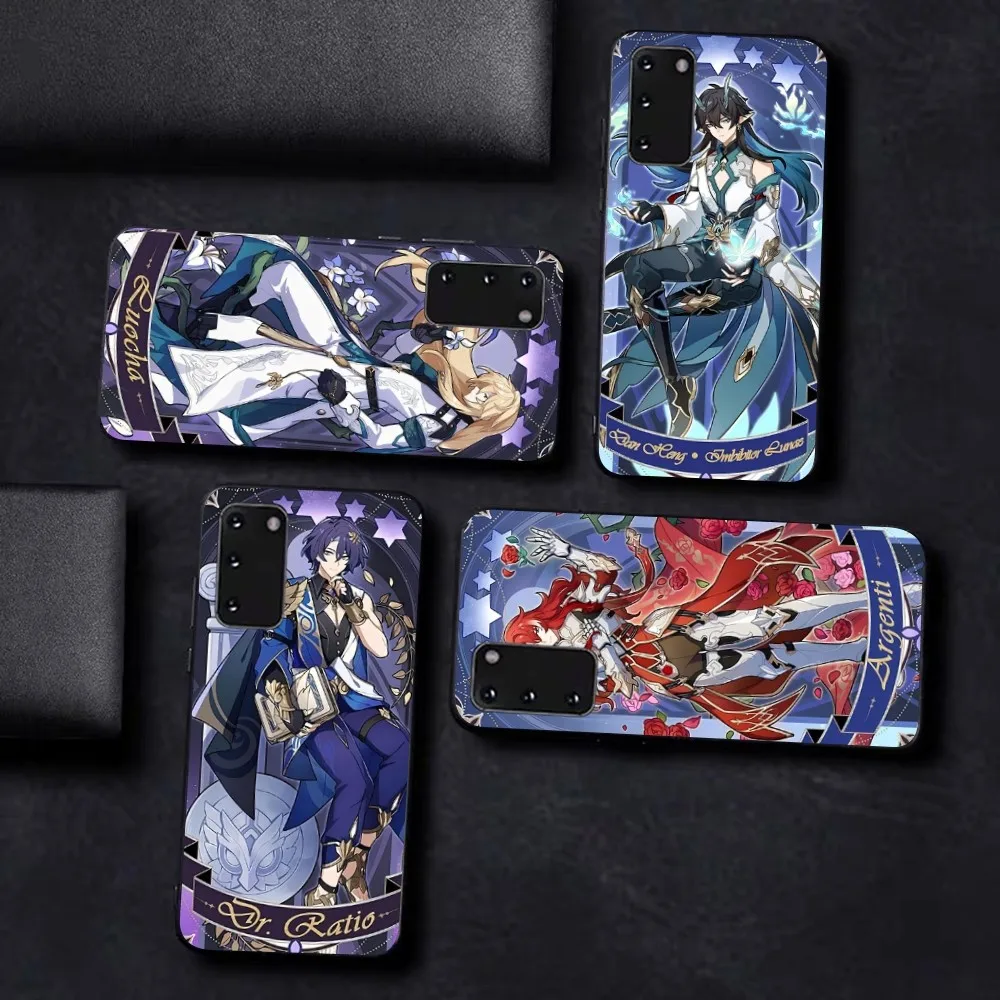 H-Honkai S-Star R-Rail Phone Case For Samsung S 9 10 20 21 22 23 30 24 plus lite Ultra FE S10lite Fundas