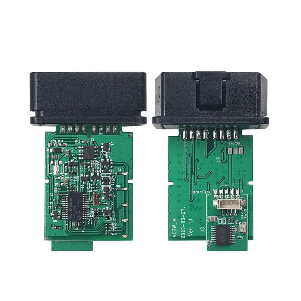 Автомобильный сканер ELM 327 USB V1.5 PIC18F25K80 чип OBDII ELM327 1 5 инструмент 16-контактный