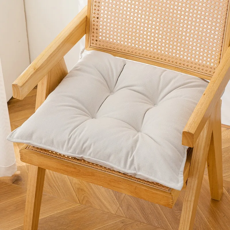 Твердая подушка для стула 45x45 см квадратный коврик хлопковая мягкая с мягкой