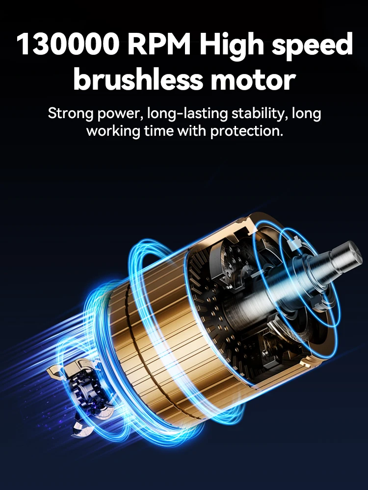 Мини турбо-вентилятор электрический воздушный пыльник регулируемый вентилятор