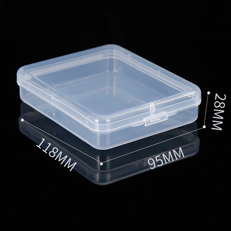 Прозрачный пластиковый органайзер для хранения маски лица макияжа хлопковых