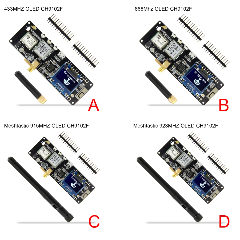 

0.96 Inch OLED Wireless Module Development Board Auto Frequency Calibration Gain Control WiFi Digital Display Circuitboard