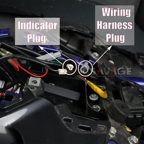 Для YAMAHA кабели указателей поворота, разъем адаптера, разъем жгута проводов MT07 MT09 Tracer 900 Tenere 700 1200 XSR MT03 MT25 FZ8 FZ6 FZ1