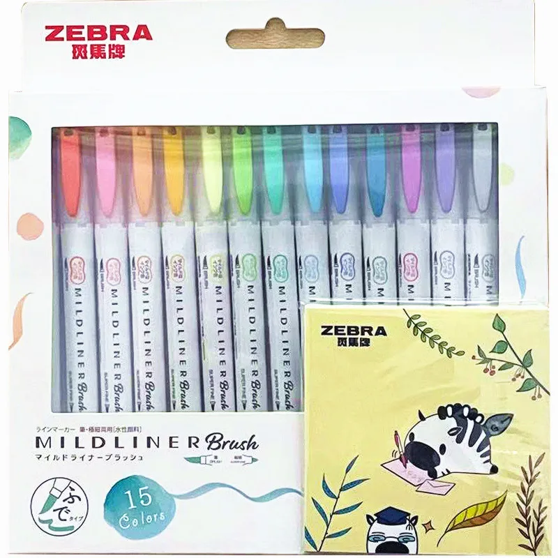 Маркеры Zebra WFT8 Mildliner