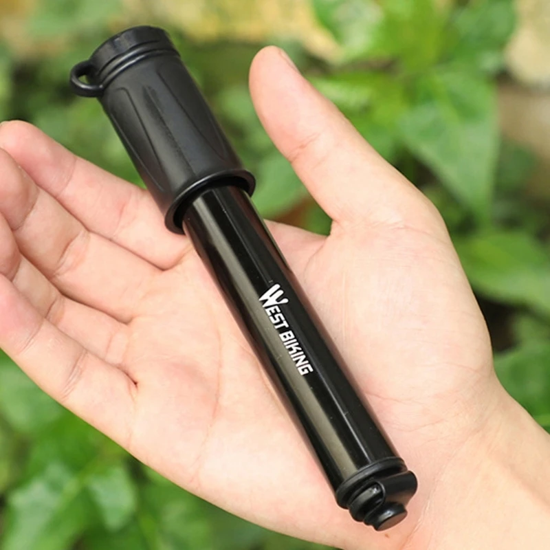 Портативный велосипедный насос для шин высокого давления из алюминиевого сплава