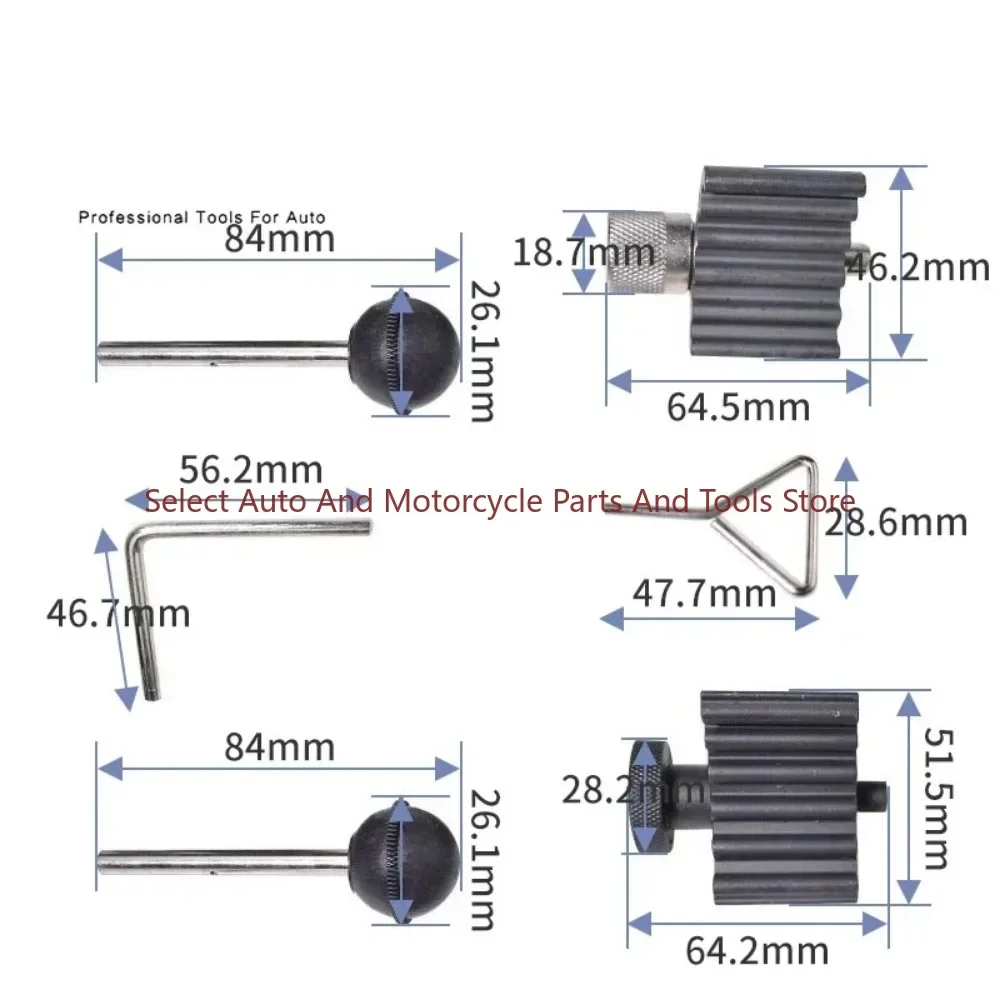 Набор инструментов для синхронизации коленчатого вала дизельного двигателя VW Audi