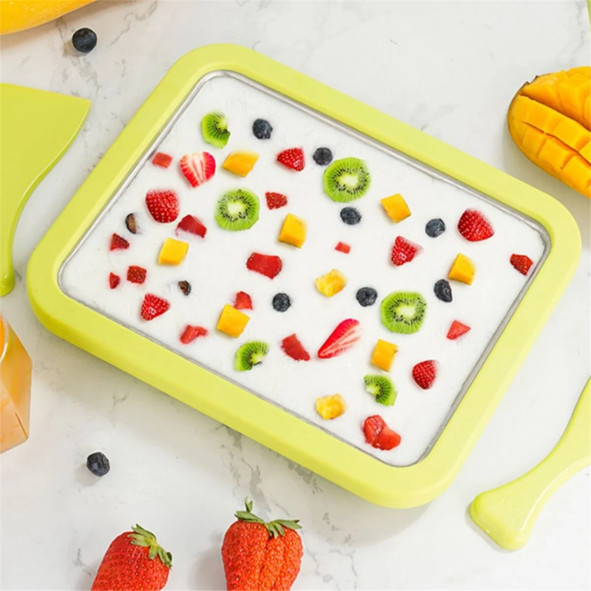 Машина для замораживания йогурта из нержавеющей стали машина приготовления