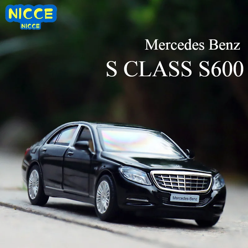 

Nicce 1:32 Mercedes Benz S CLASS S600 Ford Mustang Romeo Alloy Diecast Model CAR Toys Gifts Pull Back Collection Gift Kids F69