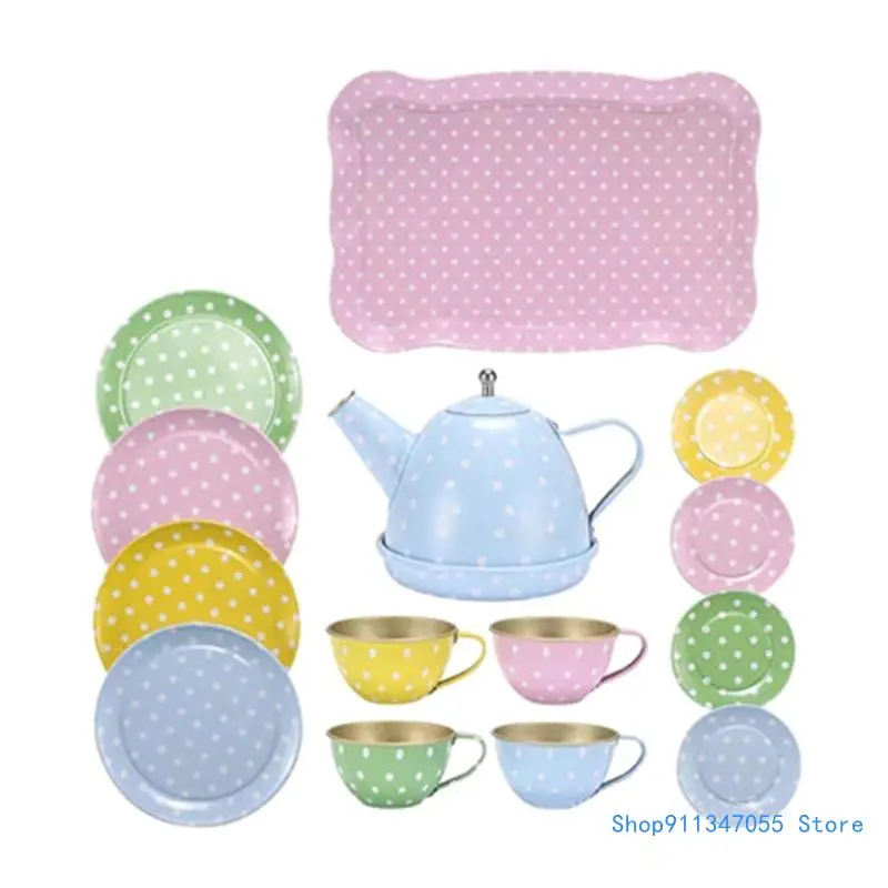 Чайный сервиз для маленьких девочек игрушка чаепития послеобеденный чай