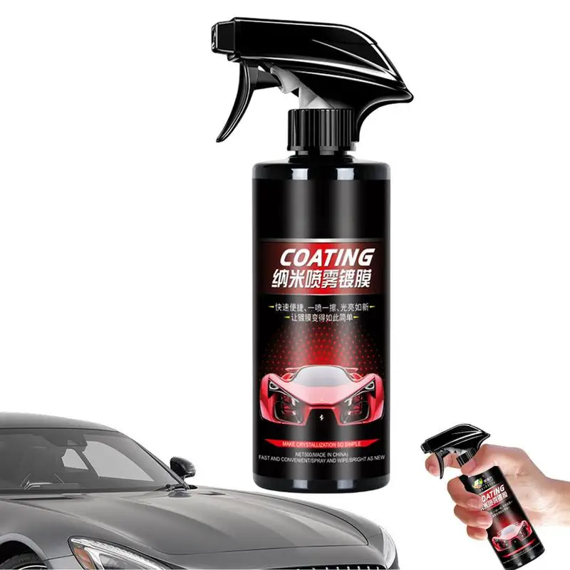 

Ceramic Spray For Cars Rapid Ceramic Paint Sealant Ceramic Spray Hydrophobic Formula And Uv Protectant Wax For Car Also Long