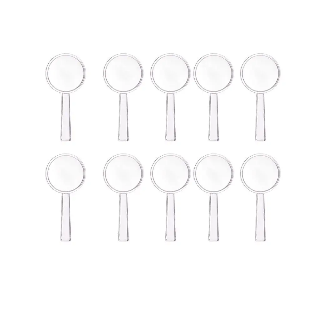 

Лупа с линзой Френеля, прозрачная ручная Лупа 3X, карманное увеличительное стекло высокой четкости, детская игрушка, 10 шт.