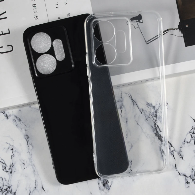 Противоударная защита для камеры искусственная кожа Infinix Zero 30 4G силиконовая