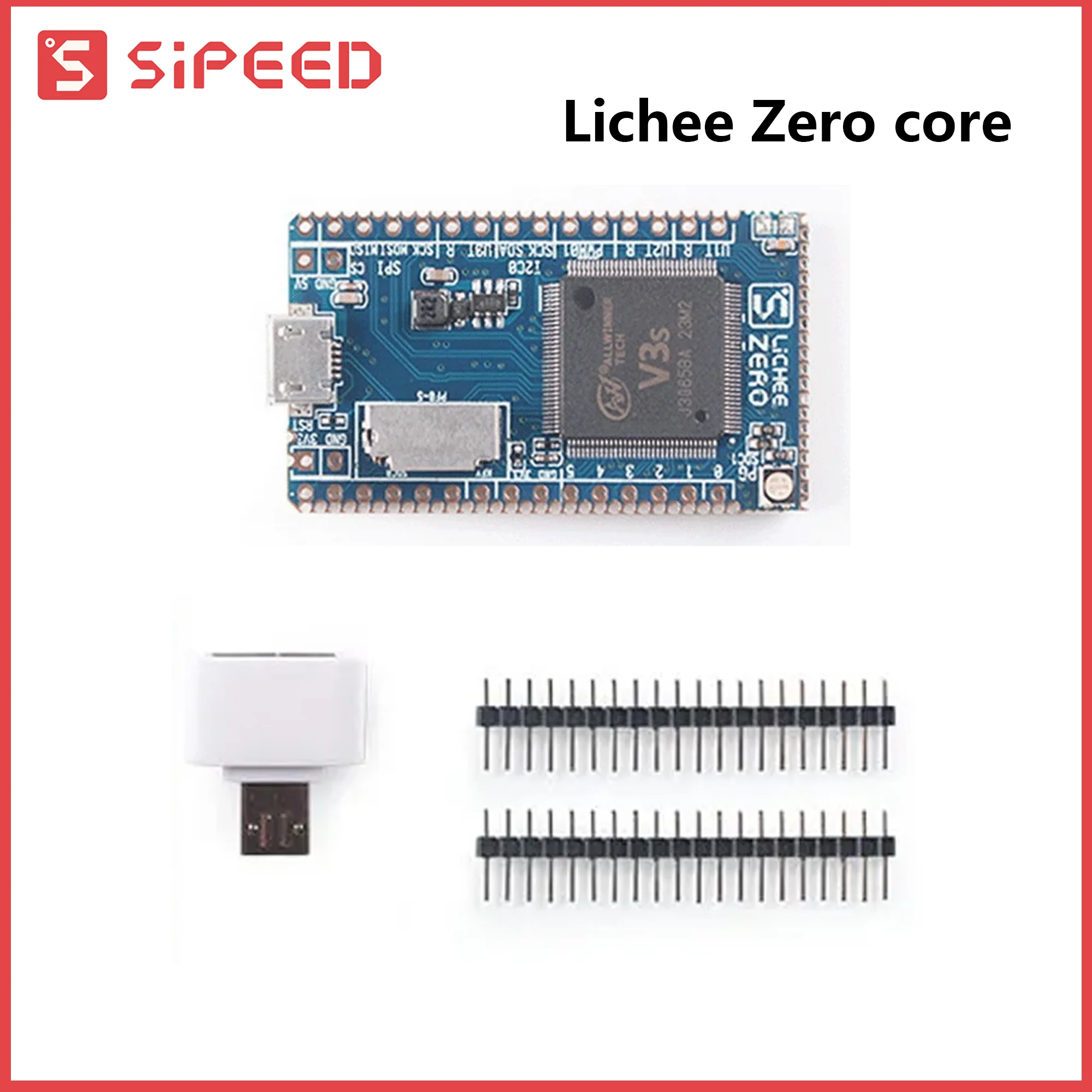 Sipeed Lichee Zero V3S Макетная плата Linux Стартовая основная плата ARM Cortex-A7 Core (art.: 3920cbfa4c2aa) - 3920cbfa4c2aa