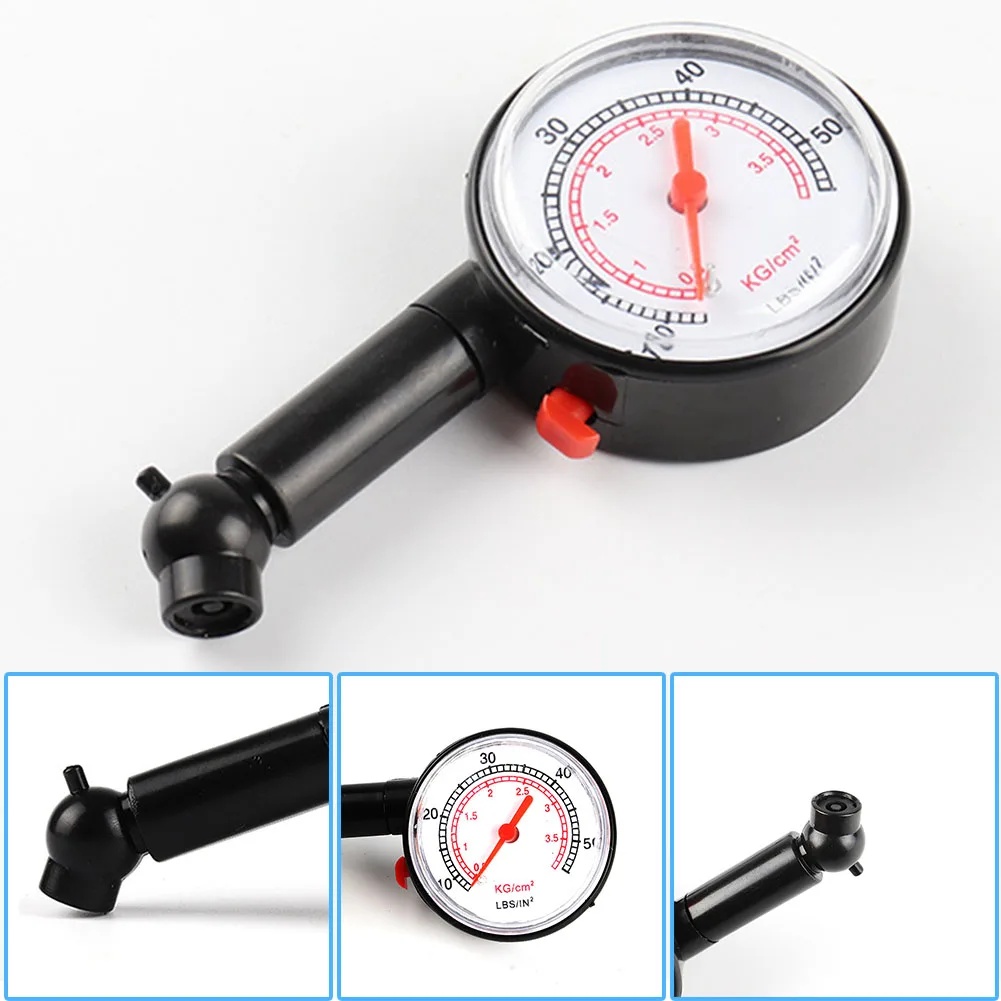 

High Quality Tyre Pressure Gauge 10*5*2cm Automotive Mechanical Durable