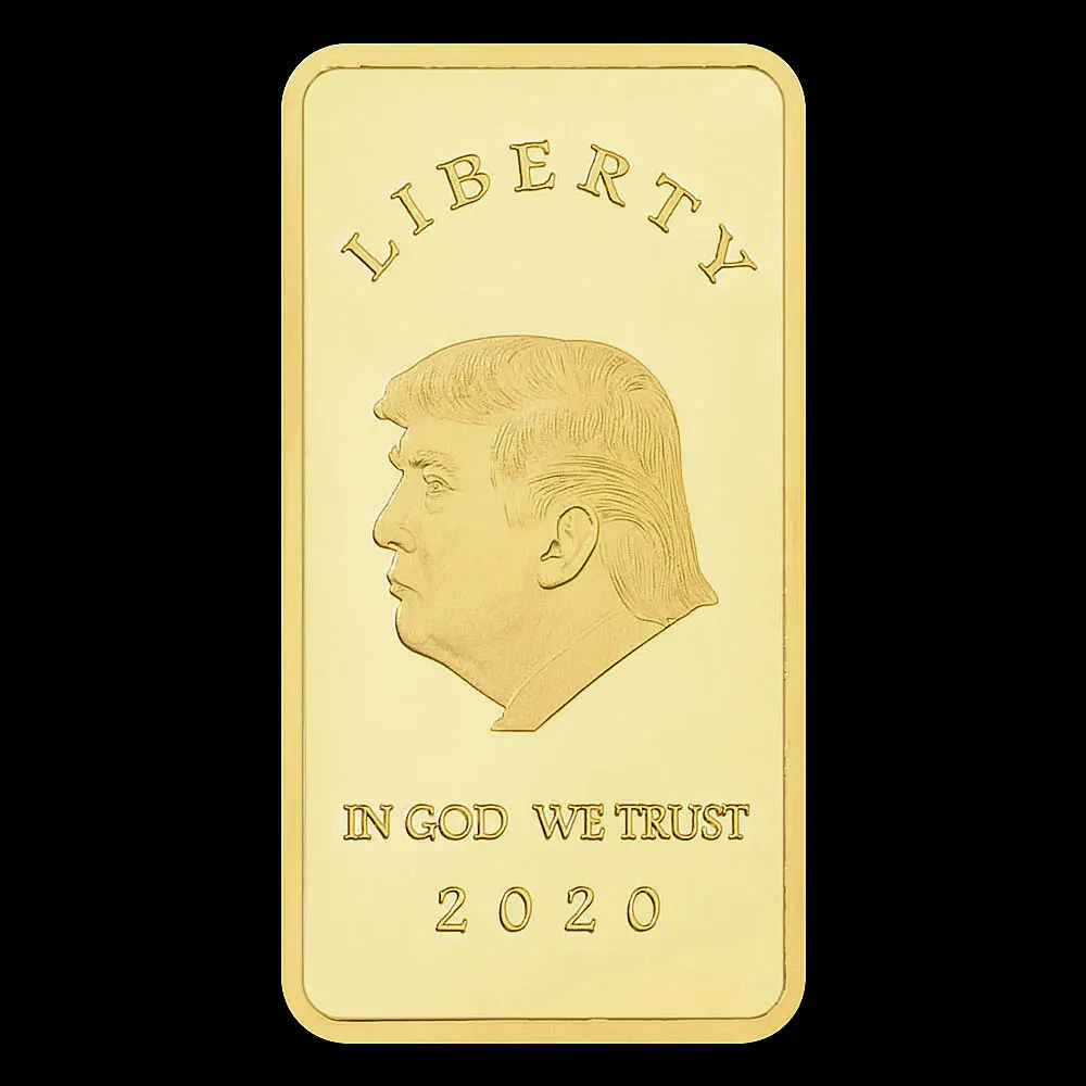 Свобода позолоченный бар для коллекции Дональд Трамп сохраняет Америку великий