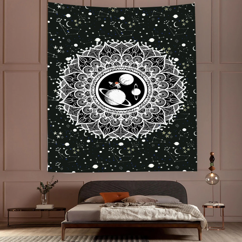 

Star planet Tapestry kawaii Room Decor Wall Hanging Tapestry Hippie Boho Decor Home Decor