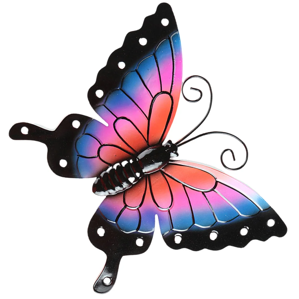 

Украшение для стен в виде бабочек, украшение для сада, железная подвеска, украшение для рукоделия, подвеска-бабочка