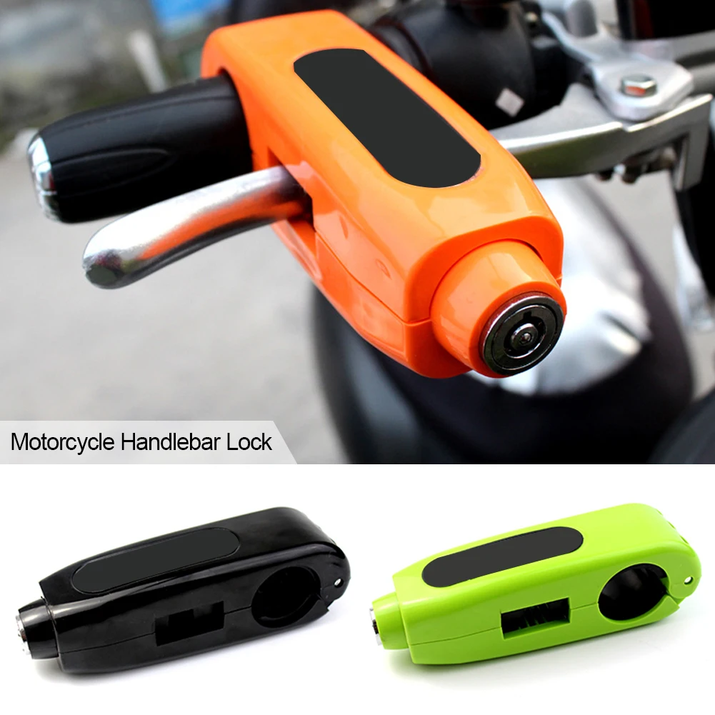 

Motorcycle Grip Lock Throttle Handlebar Anti-theft Lock Durable Brake Lever Safety Scooter Lock For Motorcycle Accessories