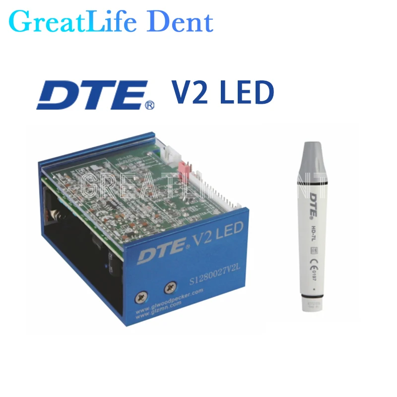 

GreatLife Dent Woodpecker DTE V2 Teething Cleaning Whitening Dental Ultrasonic Scaler Built-in Dental Scaler with Led for Chair