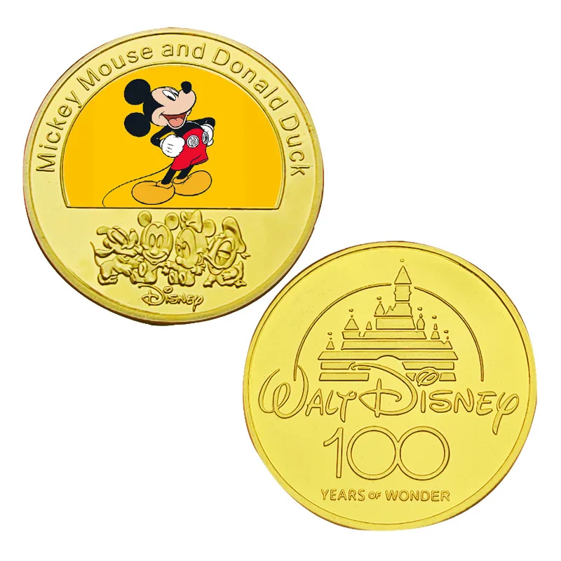 

Коллекционные монеты MINISO с Микки Маусом и Даком Дональдом