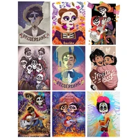 diy 5d diamond painting cartoon coco hector mig cross stitch full drill embroidery mosaic art picture of rhinestones gift jh081