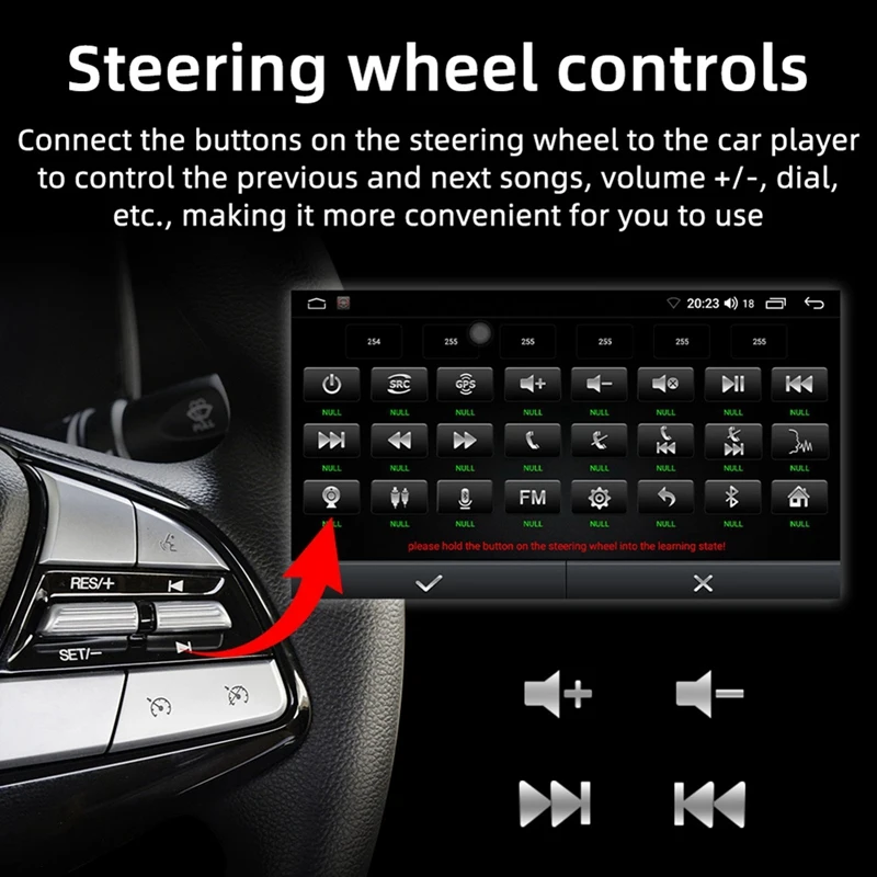 Автомобильный 10 1-дюймовый портативный Bluetooth-экран с GPS-навигацией беспроводной