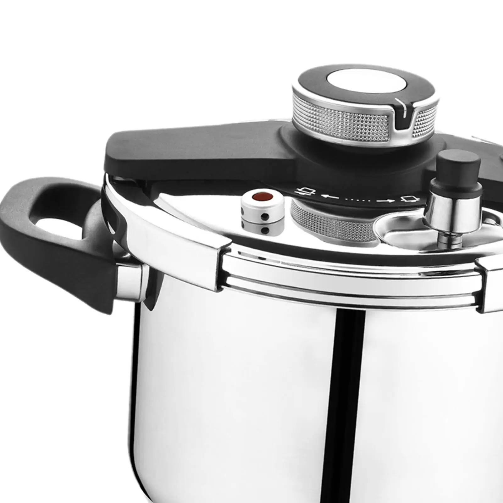 

Pressure Cooker Safety Lock Stainless Steel Rice Cooker Nonstick Portable Cooking Pot for Kitchen Household Picnic Indoor Hotel