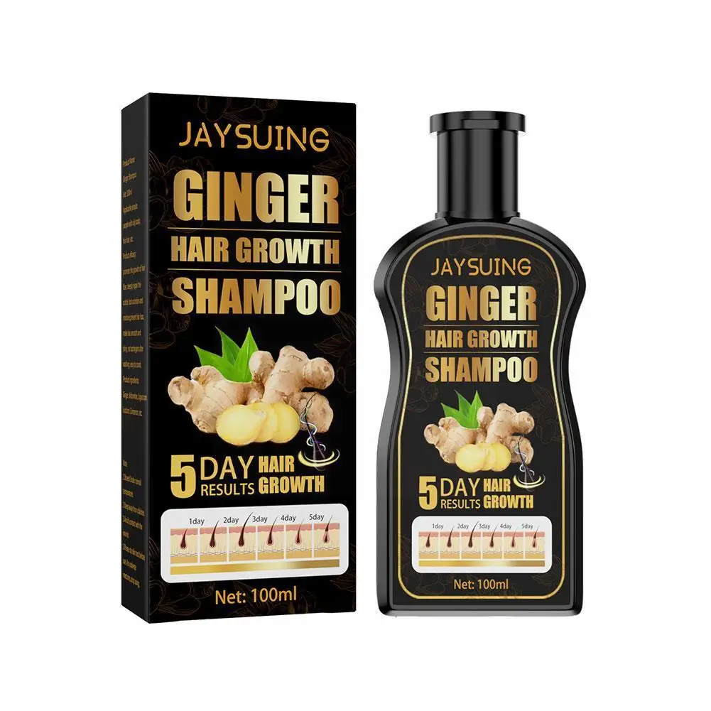 Ginger Shampoo Anti-hair Loss Treatment Darkening Hair The Control Care Scalp Hair Dandruff Oil Soothes Anti E8d8