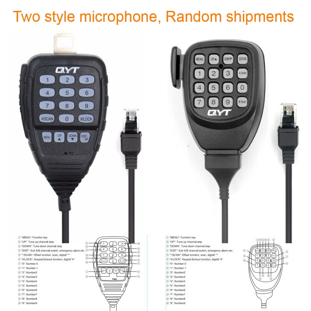 Cena 2019 Najnowsza Wersja Mini Mobile Radio QYT KT-7900D 25W Czterozakresowy 144/220/350/440MHz KT7900D UV Transceiver Lub Z Zasilaczem