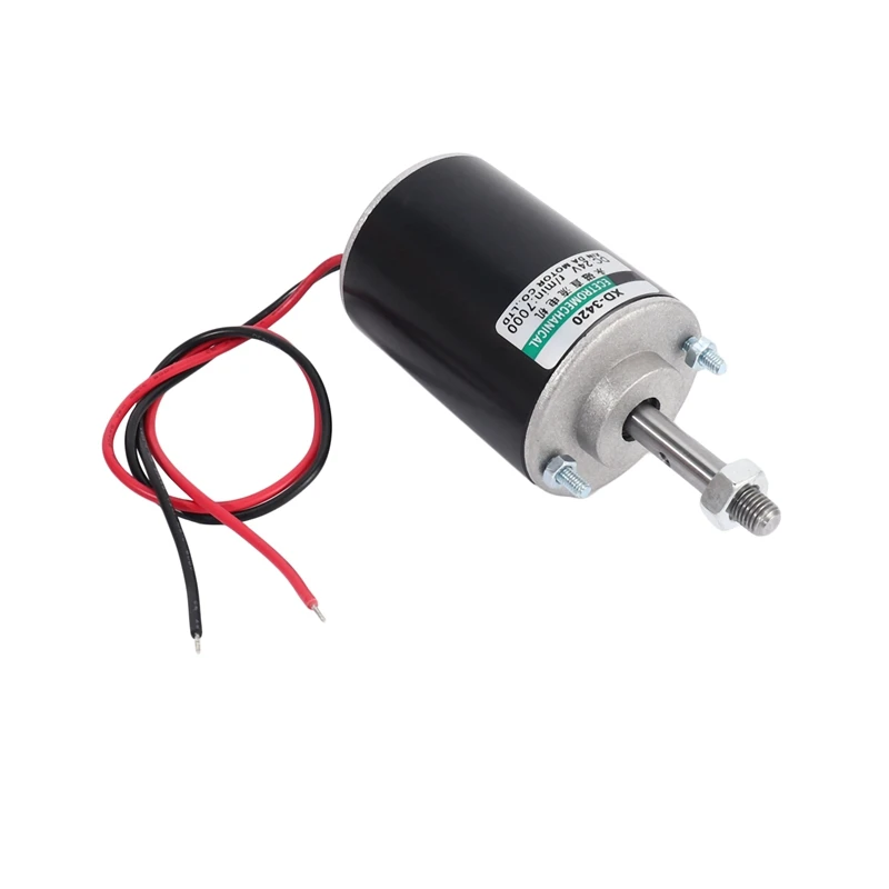 

2X Xd-3420 30W High Speed Cw/Ccw Permanent Magnet Dc Motor For Diy Generator(Dc 12V 3000Rpm)
