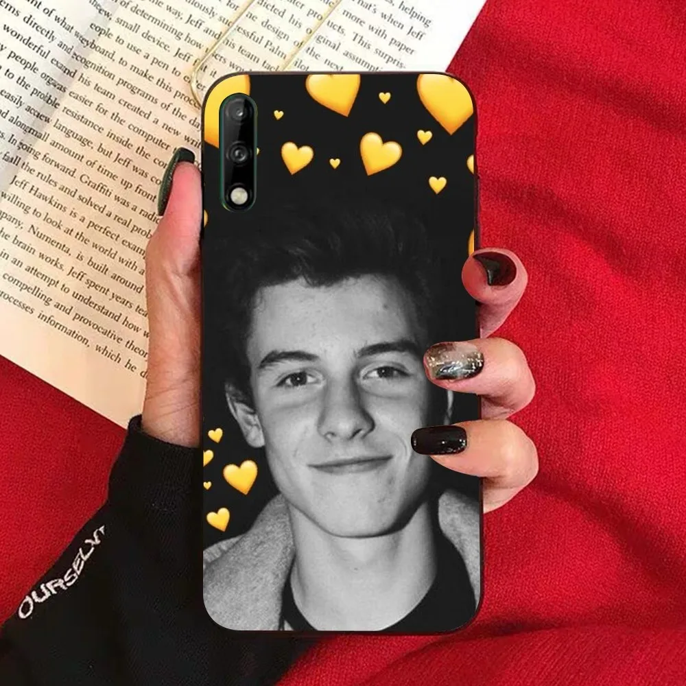 Чехол для телефона Shawn Mendez Huawei Honor 10 lite 9 20 7A 9X 30 50 60 70 pro plus мягкий силиконовый чехол