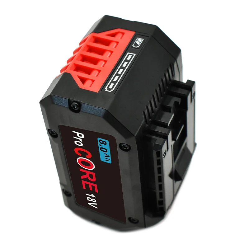 

NEW 18V 8.0Ah Lithium-Ion Battery Pack GBA18V80 for Bosch 18Volt MAX Cordless Power Tool Drills（21700 built in battery ）