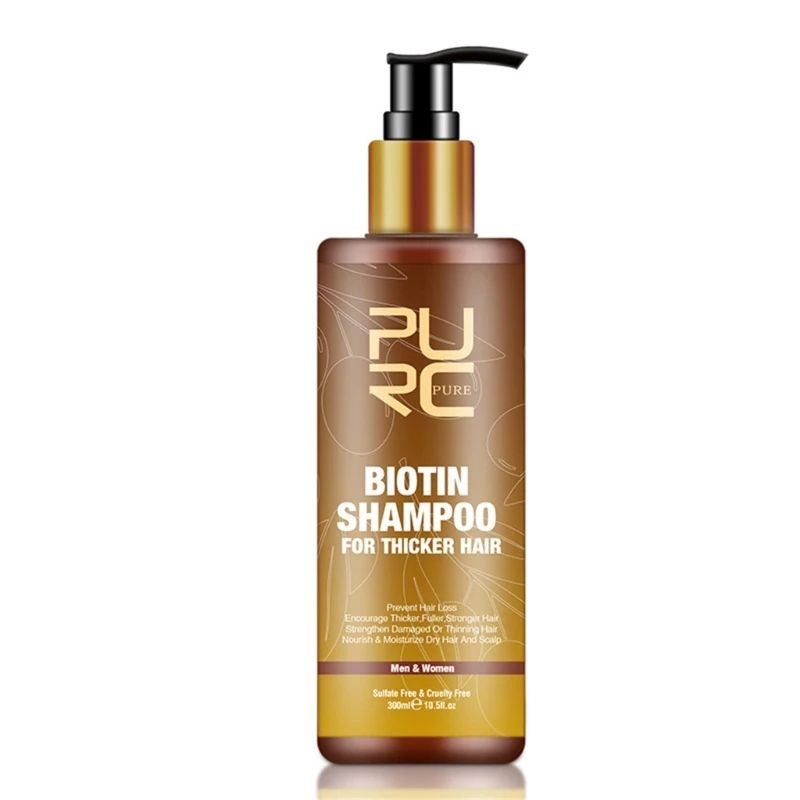 Hair Growth Essential Oil Biotin Cold-Pressed Loss Conditioner Anti-Hair Growth Blocker Shampoo Fit for Men Drop Shipping