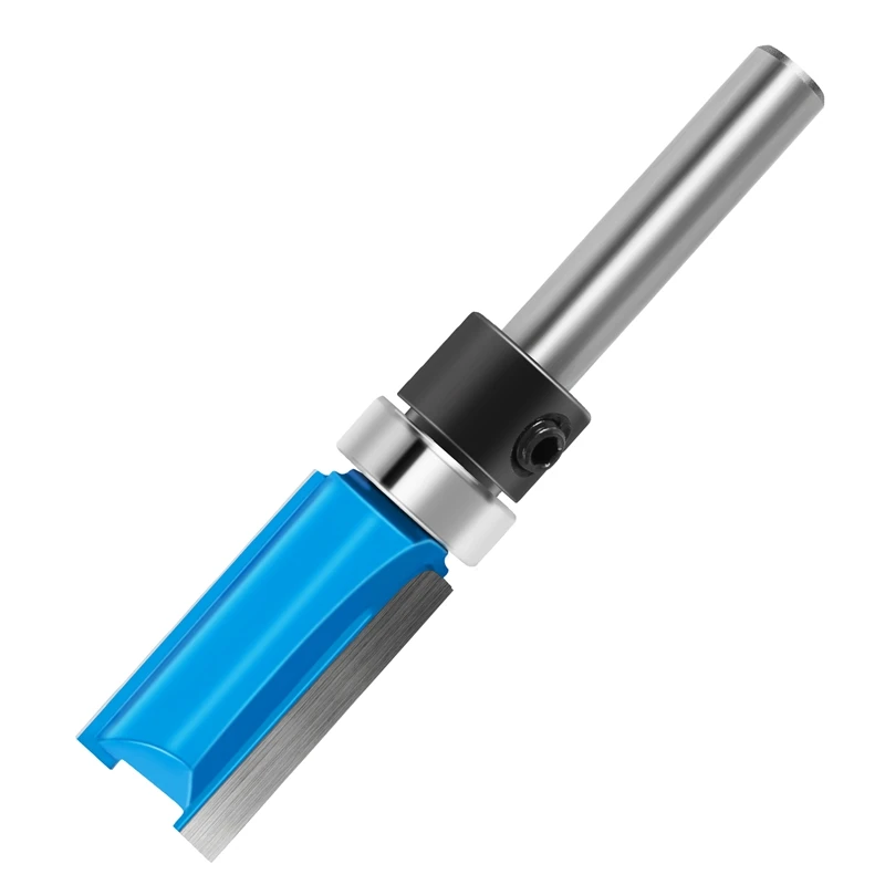 Фреза с хвостовиком 1/4 дюйма двойной 2 рифленый императорский шаблон резак для