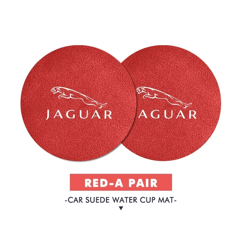 

2 шт. автомобильная подставка для чашки с водой, нескользящая подставка, коврик для держателя чашки для Jaguar XF XJ XE XK S-Type F-Type X-Type F-Pace I-Pace E-Pace