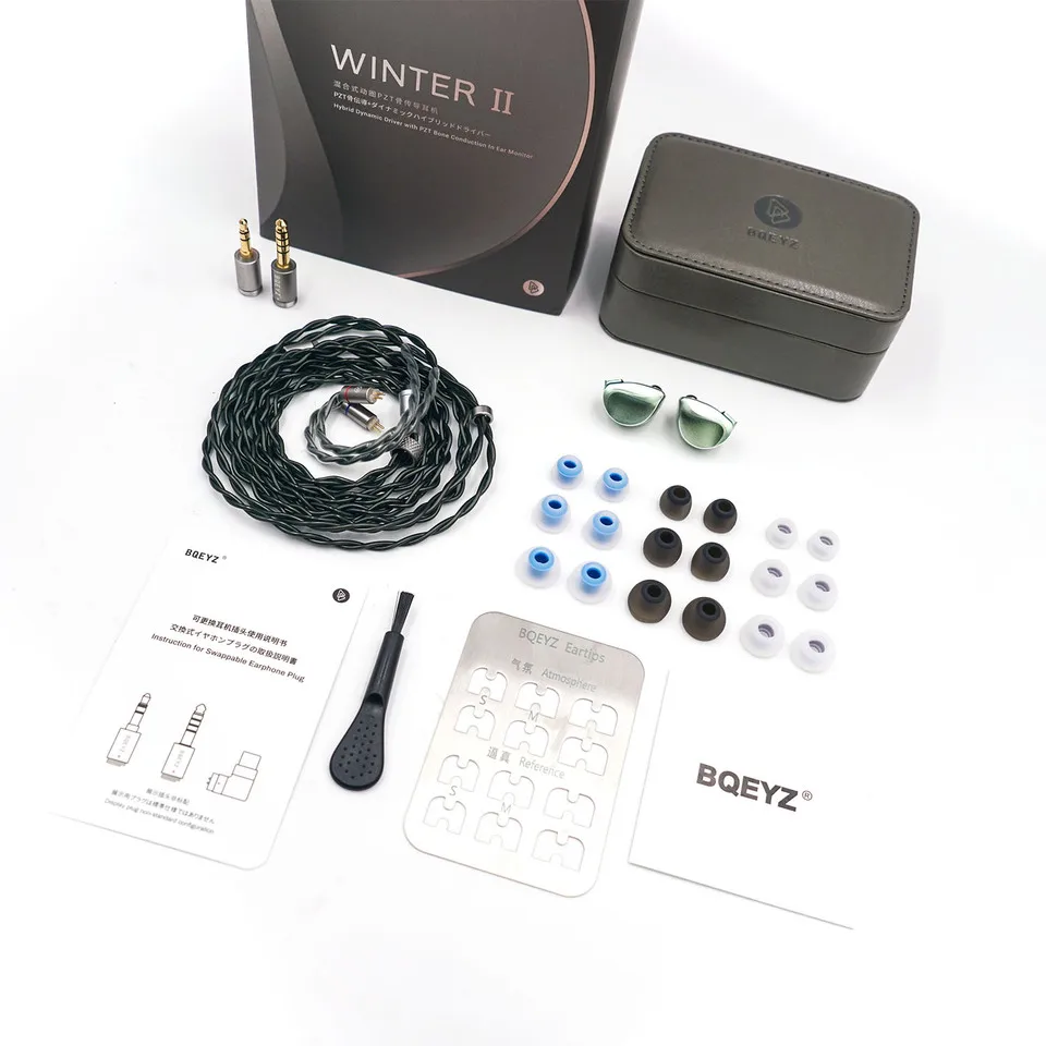 BQEYZ Seasonal Series WINTER II IEM Игровые проводные наушники HiFi с медным кабелем 3 в 1 (art.: 3920dcc5967bc) - 3920dcc5967bc
