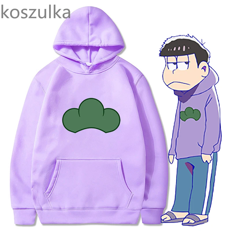 Толстовка с капюшоном Osomatsu San 2024 костюмы для косплея Karamatsu аниме Harajuku Matsuno Ichimatsu