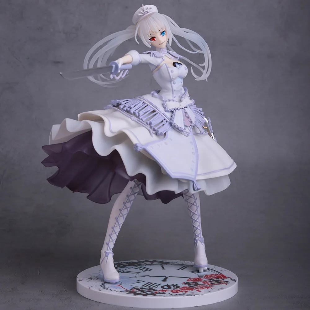 

Anime Peripherals Date.a.live The White Queen Tokisaki Kurumi Inversion Exquisite Character Model Figure Ornament Collectibles