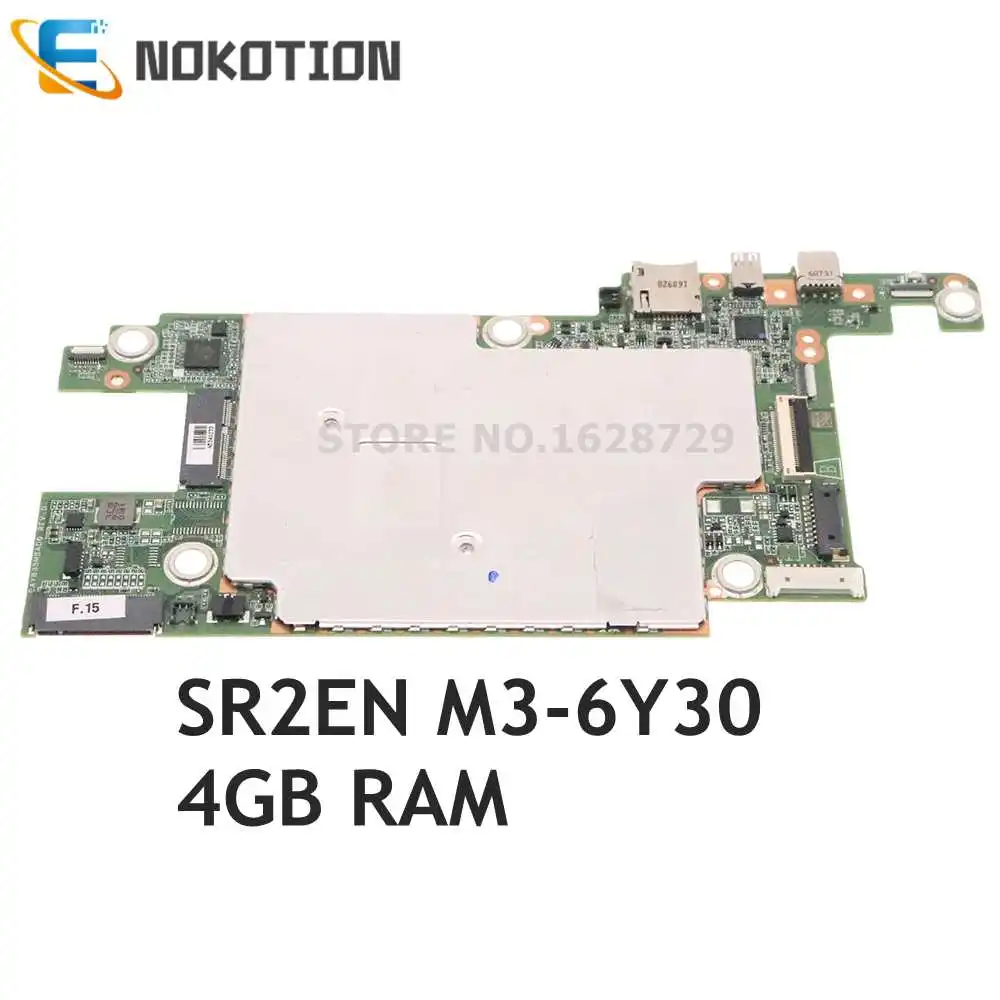 NOKOTION для HP Pavilion X2 12-B материнская плата ноутбука SR2EN M3-6Y30 0 9 ГГц 4 Гб ОЗУ 841770-001 841770-601