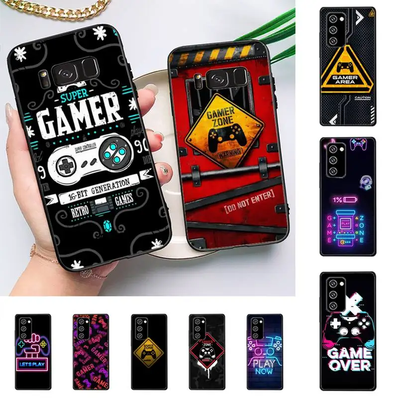 

Game Zone Phone Case For Samsung Galaxy Note 10Pro Note 20ultra cover for note20 note 10lite M30S Back Coque