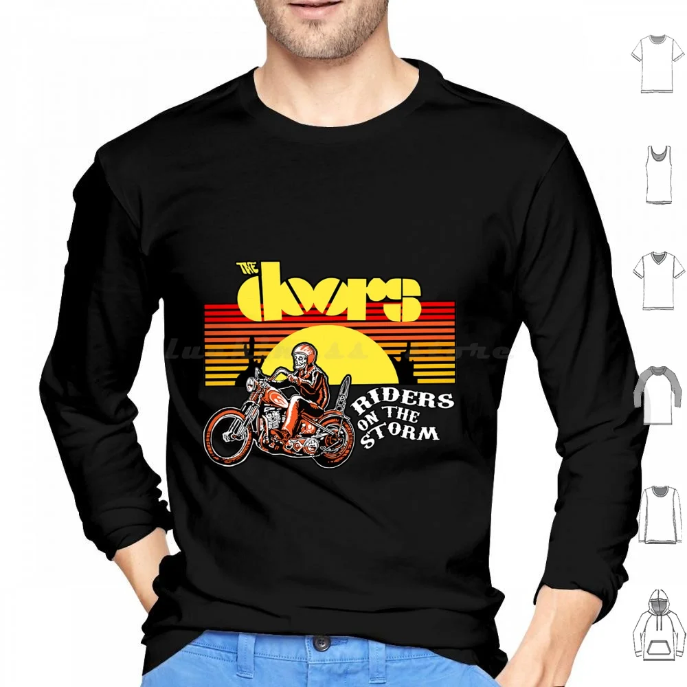 

Band Riders On The Hoodie cotton Long Sleeve Band Riders On The