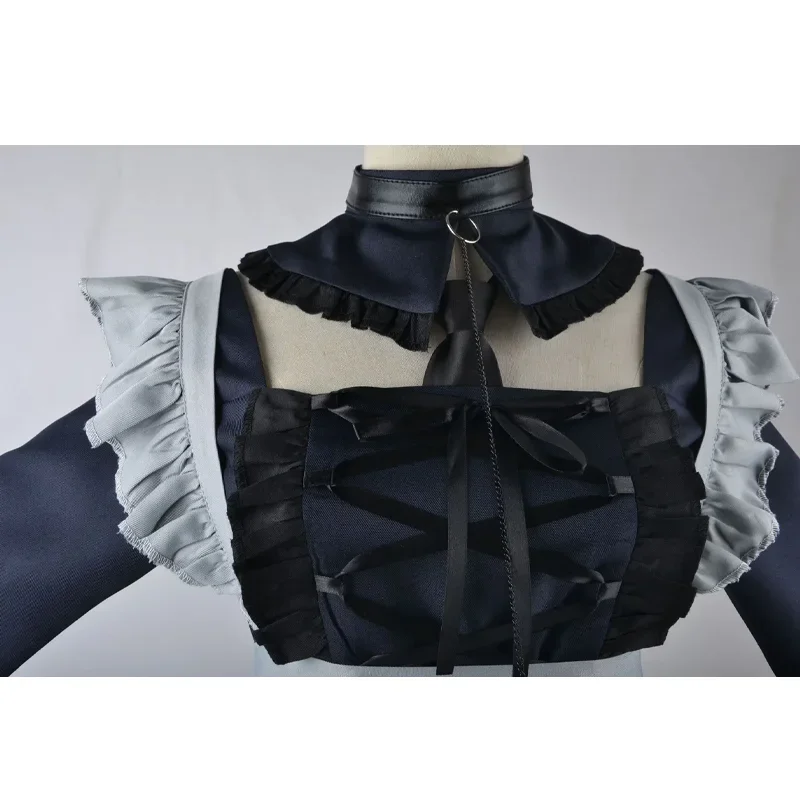 Аниме My Dress Up Darling Kitagawa Marin карнавальный костюм сексуальная униформа горничной