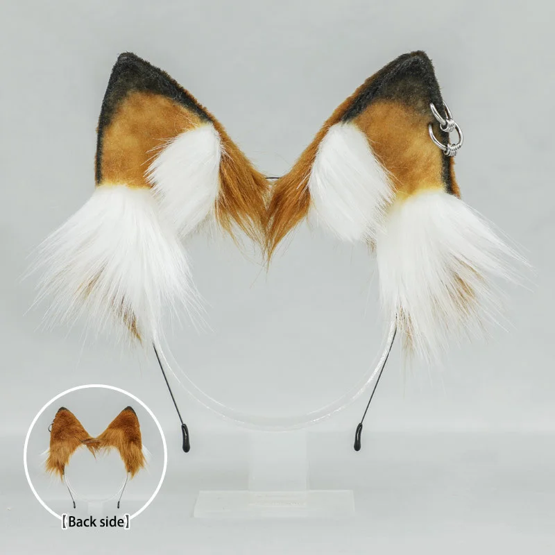 Ободок с ушками Хаски для женщин и девушек