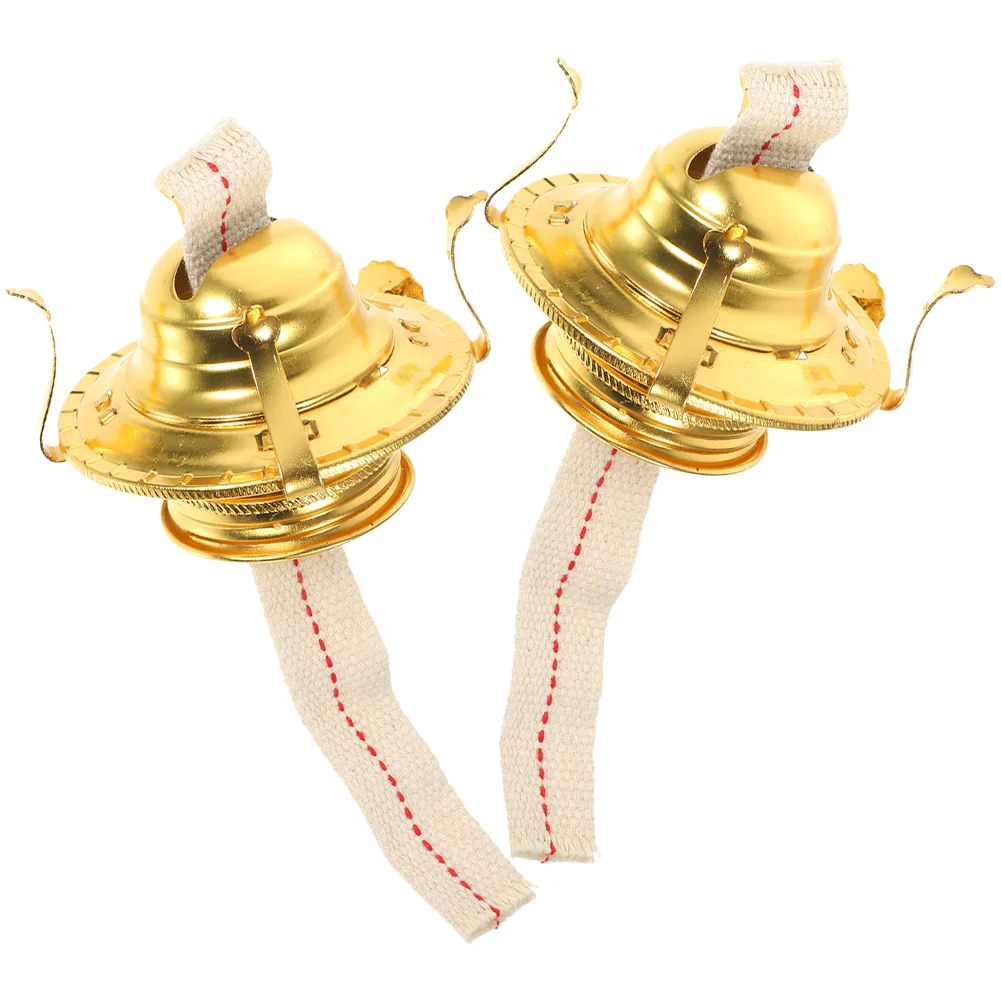

2pcs Kerosene Lamp Regulator Retro Oil lamp Burner Kerosene Oil Lamp Holder Kerosene Supply