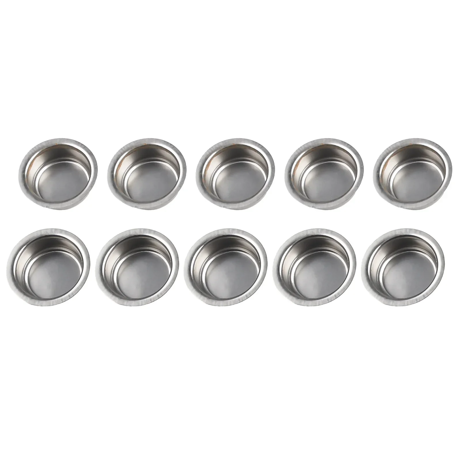 Чашки для свечей с куполообразным краем набор из 12 предметов ретро-цвета