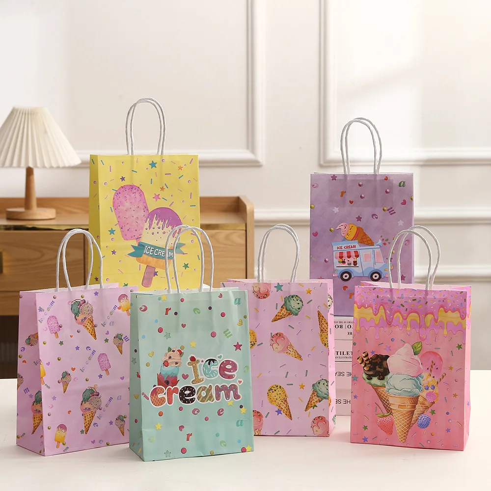 

Бумажные подарочные пакеты для сладостей, 12 шт.