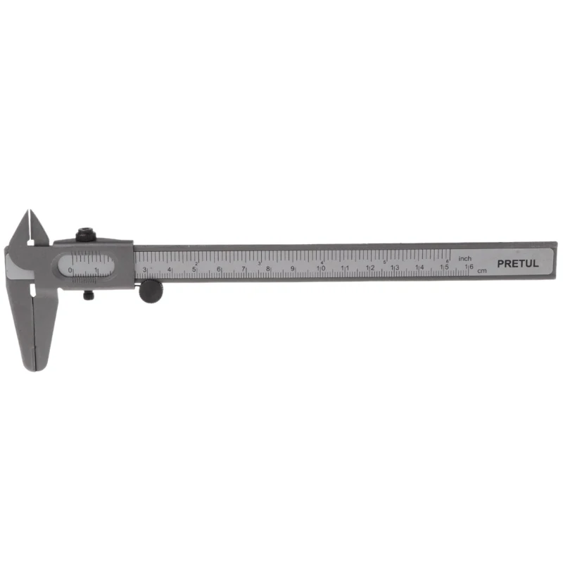 

Vernier Caliper 6" 0-160mm Stainless Steel Metal Measuring Tool Gauge Micrometer Drop Shipping