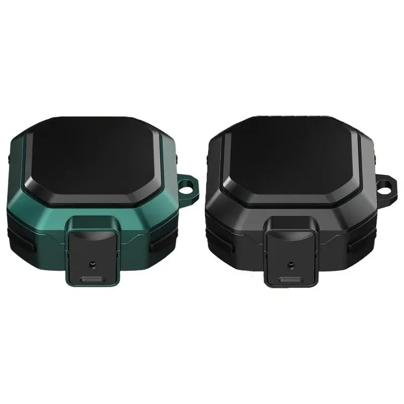 

Wireless Headphone Case Protective Cover for Galaxy Buds 2 Silicone Cover Shockproof Earphone Accessories With Carabiner