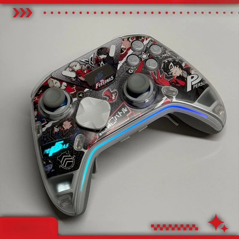 Фото Наклейки с персонажами аниме Persona 5 для контроллера Flydigi Apex 5 4, защитные наклейки для геймпада, аксессуары для защиты от царапин №2